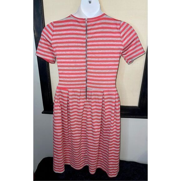 LuLaRoe Amelia Dress Striped - Large - Picture 5 of 8